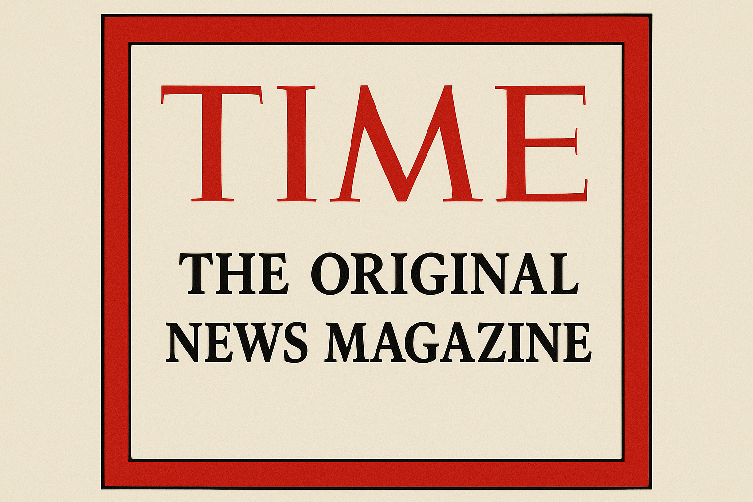 Which Magazine's Tagline Has Been "The Original News Magazine"?