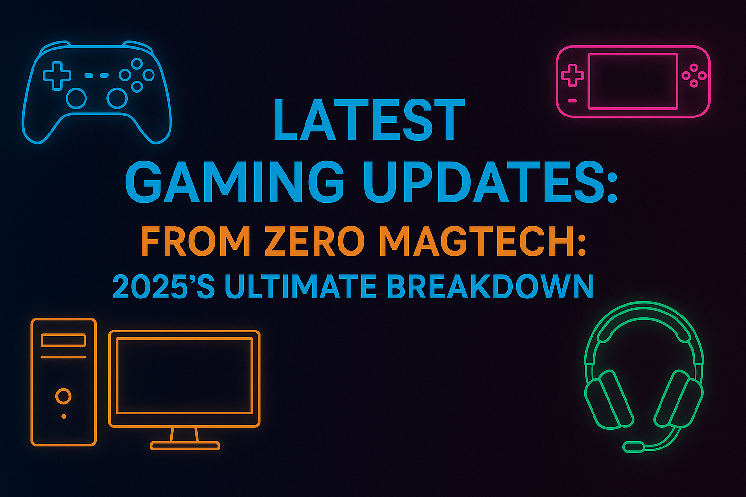 Latest Gaming Updates from Zero Magtech: 2025’s Ultimate Breakdown