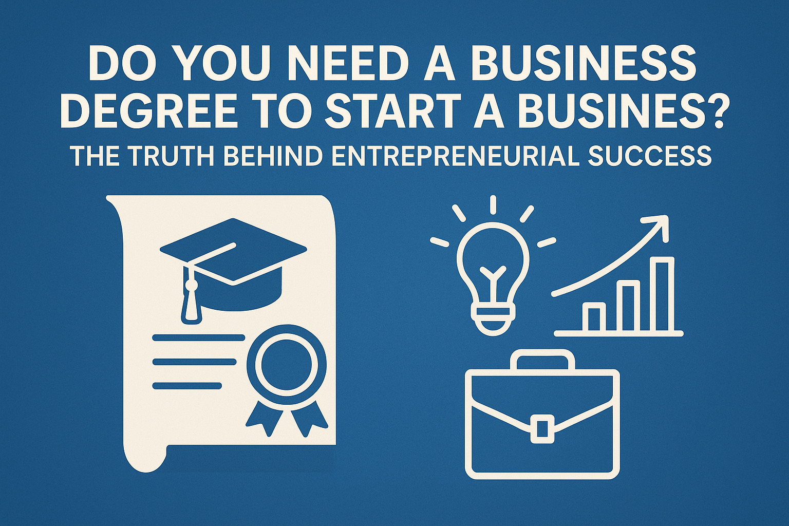 Do You Need a Business Degree to Start a Business? The Truth Behind Entrepreneurial Success