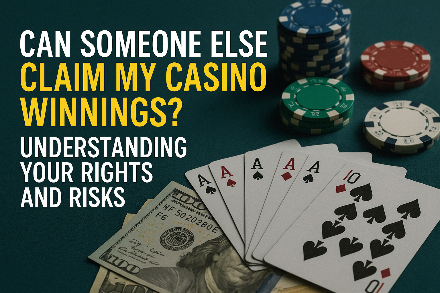 Can Someone Else Claim My Casino Winnings? Understanding Your Rights and Risks