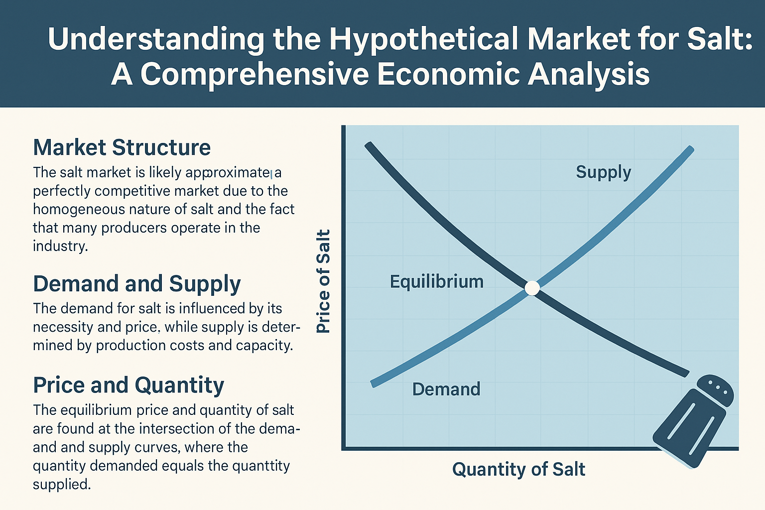 Understanding the Hypothetical Market for Salt: A Comprehensive Economic Analysis