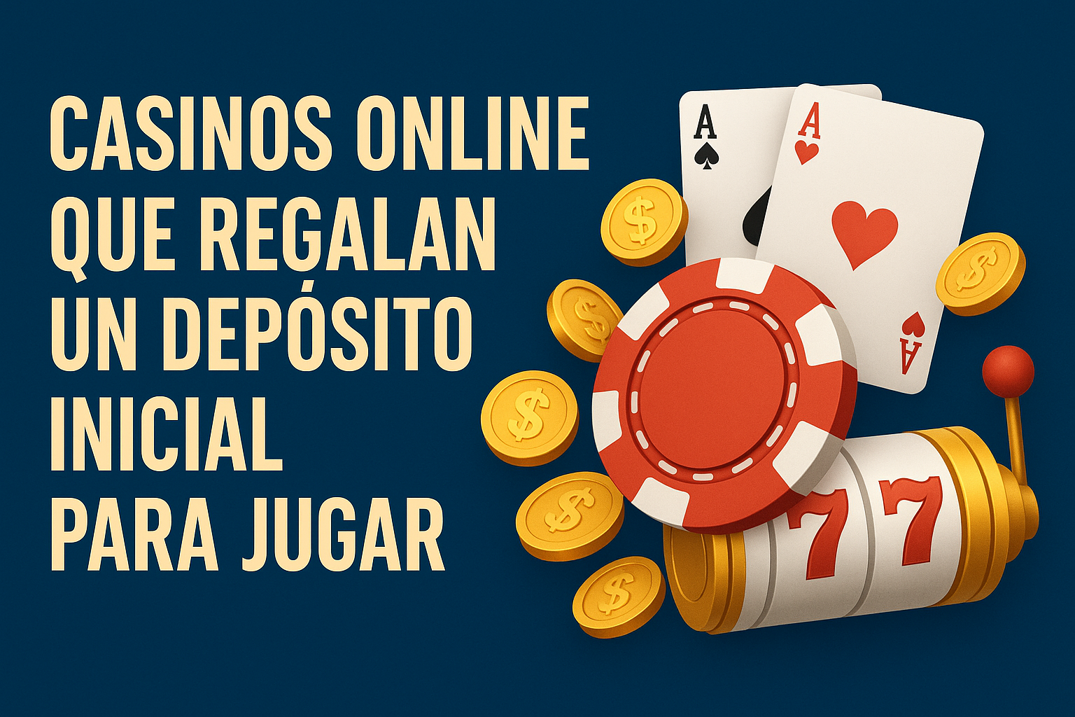 Casinos online que regalan un depósito inicial para jugar