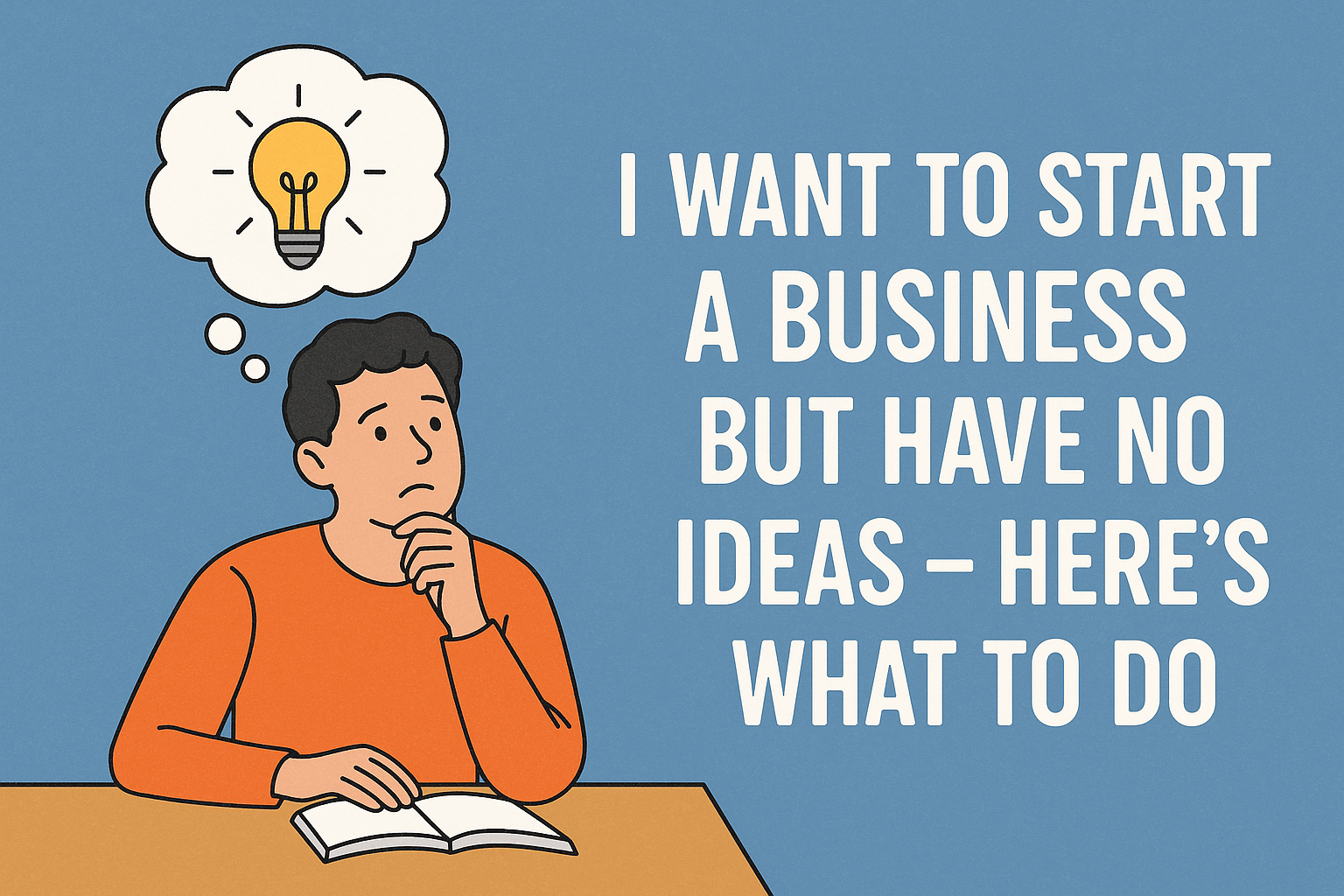 I Want to Start a Business but Have No Ideas – Here’s What to Do