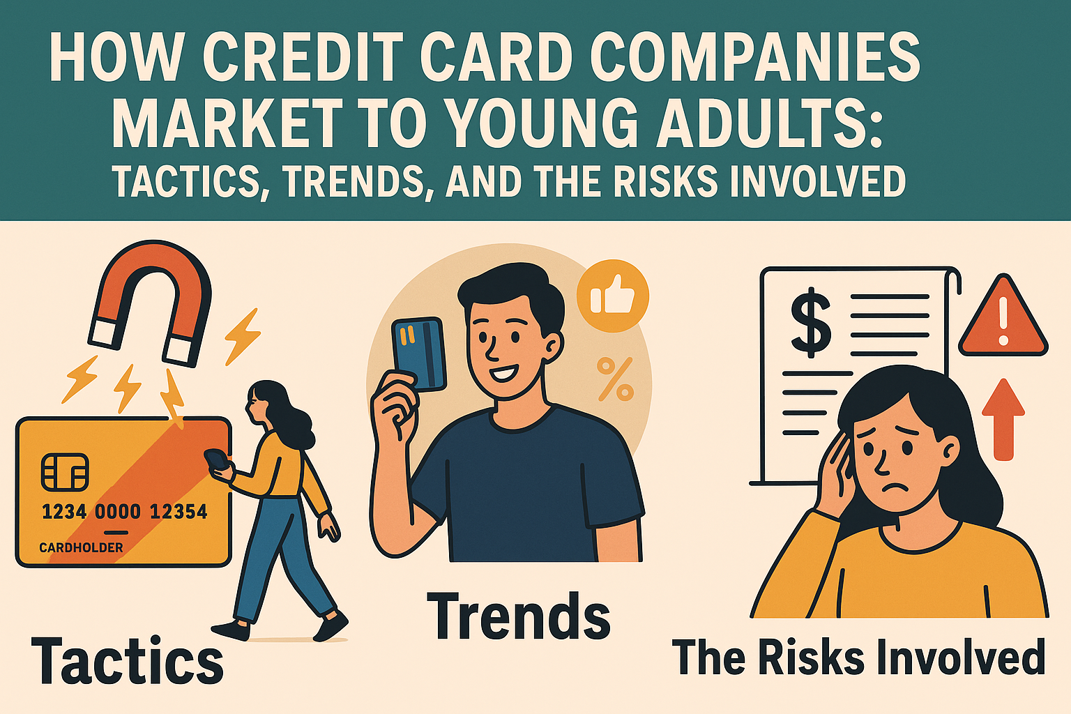 How Credit Card Companies Market to Young Adults: Tactics, Trends, and the Risks Involved