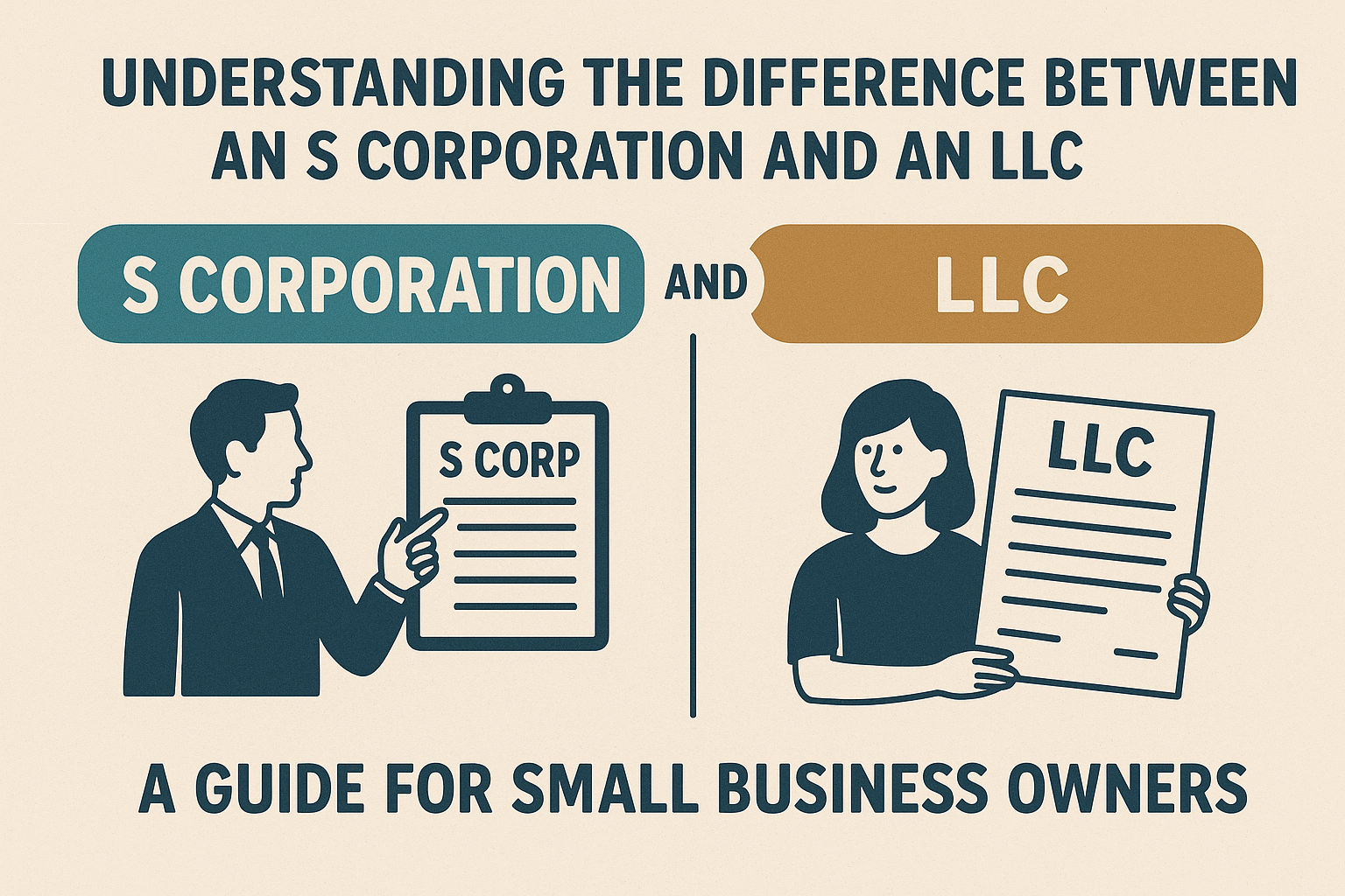 Understanding the Difference Between an S Corporation and an LLC: A Guide for Small Business Owners